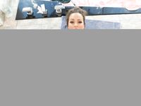 В ванной комнате Эбигейл Мак отдалась настойчивому ебарю