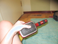 Шалю в ванной, сама дома